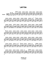 Last Kiss - Pearl Jam - Full Drum Transcription / Drum Sheet Music - AriaMus.com