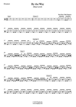 By the Way - Red Hot Chili Peppers drum sheet music