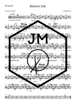 Electric Life Duncan Laurence Full Drum Transcription / Drum Sheet Music JM Sheet Music