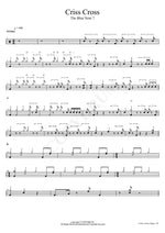 Criss Cross The Blue Note 7 Full Drum Transcription / Drum Sheet Music COPYDRUM
