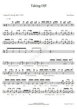 Taking Off One Ok Rock (ワンオクロック) Full Drum Transcription / Drum Sheet Music COPYDRUM