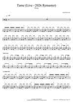 Tame (2026) - Pixies drum sheet music