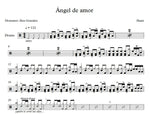 Ángel De Amor Maná Full Drum Transcription / Drum Sheet Music Franki Bio