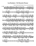 No Necesito Pensar Los Bunkers Full Drum Transcription / Drum Sheet Music Carlos Dias Aidos