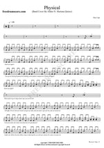 Physical (feat. Mariana Quiroz) Alther Full Drum Transcription / Drum Sheet Music COPYDRUM