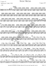 Sister Marian T Square (ティー・スクェア) Full Drum Transcription / Drum Sheet Music COPYDRUM