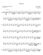 Forever League of Lights Full Drum Transcription / Drum Sheet Music Jaslow Drum Sheets