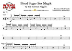 Blood Sugar Sex Magik Red Hot Chili Peppers Full Drum Transcription / Drum Sheet Music Intense Rhythm Drum Studios