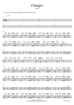 Changes Lauv Full Drum Transcription / Drum Sheet Music COPYDRUM