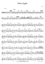 Once Again Ryeongkyo (령교) Full Drum Transcription / Drum Sheet Music COPYDRUM
