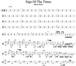 Sign of the Times Harry Styles Full Drum Transcription / Drum Sheet Music Cyril Mayer