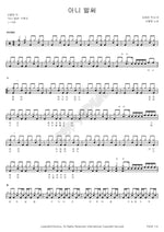 Not Already (아니 벌써) Sanulrim (산울림) Full Drum Transcription / Drum Sheet Music COPYDRUM