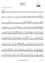 Azure Richie Martinez Full Drum Transcription / Drum Sheet Music COPYDRUM