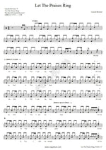 Let the Praises Ring Lincoln Brewster Full Drum Transcription / Drum Sheet Music COPYDRUM