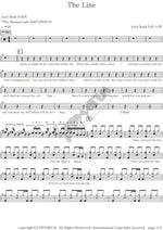 The Line Axel Rudi Pell Full Drum Transcription / Drum Sheet Music COPYDRUM