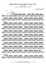 Black Horse and the Cherry Tree KT Tunstall Full Drum Transcription / Drum Sheet Music Realsongbook