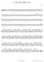 Come to Jesus Quietly (너 예수께 조용히 나가) SaRang Church (사랑의 교회) Full Drum Transcription / Drum Sheet Music COPYDRUM
