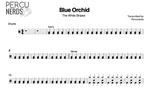 Blue Orchid The White Stripes Full Drum Transcription / Drum Sheet Music Percunerds Transcriptions