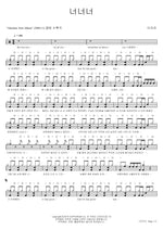 You You You (너너너) T Ara (티아라) Full Drum Transcription / Drum Sheet Music COPYDRUM