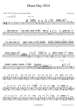 Drum Day 2014 Larnell Lewis Full Drum Transcription / Drum Sheet Music COPYDRUM