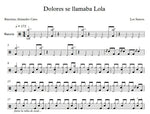 Dolores se Llamaba Lola Los Suaves Full Drum Transcription / Drum Sheet Music Franki Bio