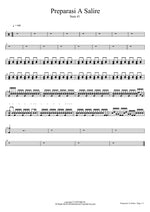 Preparasi A Salire Sum 41 Full Drum Transcription / Drum Sheet Music COPYDRUM