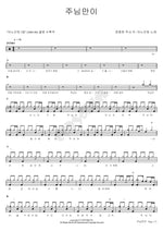 Only the Lord (주님만이) ANOINTING (어노인팅) Full Drum Transcription / Drum Sheet Music COPYDRUM