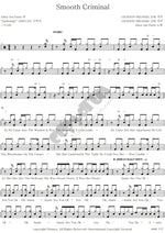 Smooth Criminal Alien Ant Farm Full Drum Transcription / Drum Sheet Music COPYDRUM