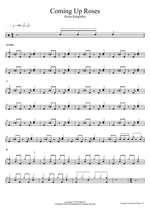 Coming Up Roses Keira Knightley Full Drum Transcription / Drum Sheet Music COPYDRUM
