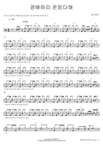 I Will Worship with All My Heart (경배하리 온맘다해) Ongijangee (옹기장이) Full Drum Transcription / Drum Sheet Music COPYDRUM