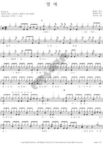 Passionate Love (열애) Cha Ji Yeon (차지연) Full Drum Transcription / Drum Sheet Music COPYDRUM