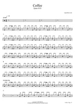 Coffee (feat. Marc E. Bassy) - Quinn XCII drum sheet music