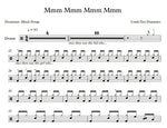 Mmm Mmm Mmm Mmm Crash Test Dummies Full Drum Transcription / Drum Sheet Music Franki Bio