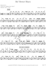 Mo Better Blues (Mo Better Blues) Madam Kim’s Music (마담킴스뮤직) Full Drum Transcription / Drum Sheet Music COPYDRUM