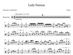 Lady Fantasy Camel Full Drum Transcription / Drum Sheet Music Franki Bio