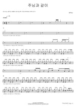 Like the Lord (주님과 같이) Restoration 21 (회복21) Full Drum Transcription / Drum Sheet Music COPYDRUM