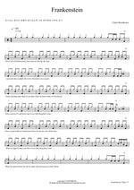 Frankenstein Claire Rosinkranz Full Drum Transcription / Drum Sheet Music COPYDRUM