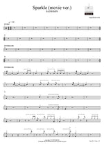 Sparkle (movie ver.) - Radwimps (ラッドウィンプス) drum sheet music