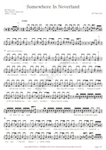 Somewhere in Neverland All Time Low Full Drum Transcription / Drum Sheet Music COPYDRUM