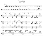 Crawling Linkin Park Full Drum Transcription / Drum Sheet Music Cyril Mayer