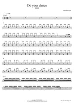 Do Your Dance - Riize (라이즈) drum sheet music
