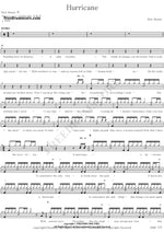 Hurricane Eric Benet Full Drum Transcription / Drum Sheet Music COPYDRUM