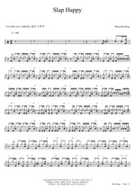 Slap Happy Brian Bromberg Full Drum Transcription / Drum Sheet Music COPYDRUM