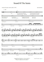Sound of the Saints Audio Adrenaline Full Drum Transcription / Drum Sheet Music COPYDRUM