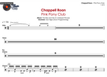 Pink Pony Club Chappell Roan Full Drum Transcription / Drum Sheet Music Chef Cook