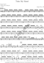 Take My Hand Simple Plan Full Drum Transcription / Drum Sheet Music COPYDRUM