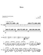 Skorn Ra (The Band) Full Drum Transcription / Drum Sheet Music Jaslow Drum Sheets
