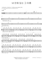 The Name Within Me (내 안에 있는 그 이름) Choi Deok Shin (최덕신) Full Drum Transcription / Drum Sheet Music COPYDRUM
