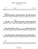 Radio - Lana Del Rey drum sheet music