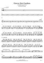 Graves Into Gardens (Live) (feat. Brandon Lake) Elevation Worship Full Drum Transcription / Drum Sheet Music COPYDRUM